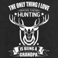 The Only Thing I Love More Than Hunting Is Being A Grandpa Golf Towel