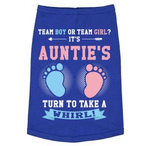 Team Or Team ? Its Aunties Gender Reveal Gift Doggie Tank