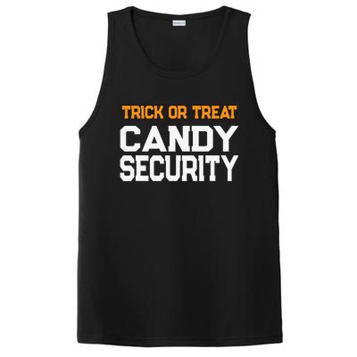 Trick Or Treat Candy Security Mom Dad Halloween Costume PosiCharge Competitor Tank