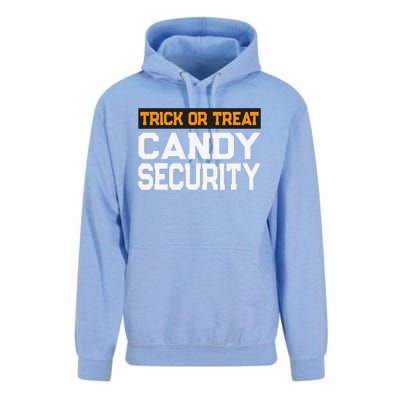 Trick Or Treat Candy Security Mom Dad Halloween Costume Unisex Surf Hoodie