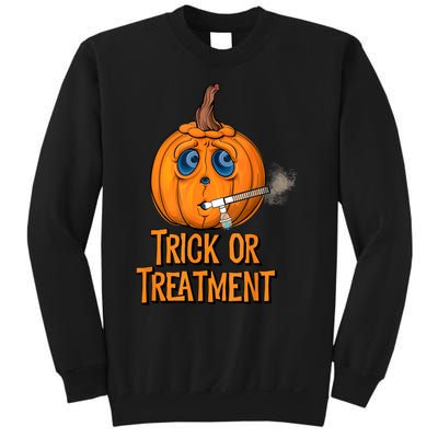 Trick Or Treatment Funny Halloween Respiratory Therapist Sweatshirt