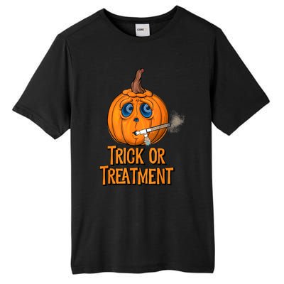 Trick Or Treatment Funny Halloween Respiratory Therapist Tall Fusion ChromaSoft Performance T-Shirt