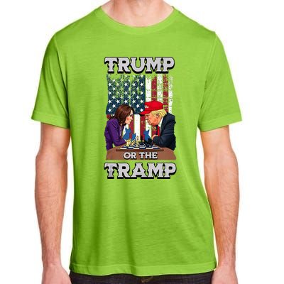 Trump Or The Tramp 2024 Vote Adult ChromaSoft Performance T-Shirt