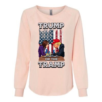 Trump Or The Tramp 2024 Vote Womens California Wash Sweatshirt