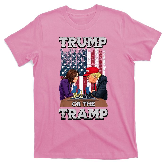 Trump Or The Tramp 2024 Vote T-Shirt