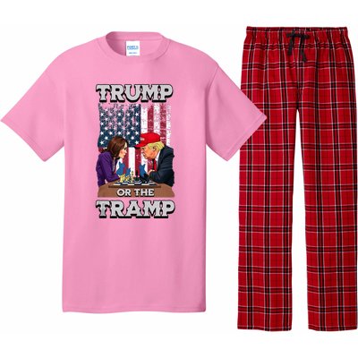 Trump Or The Tramp 2024 Vote Pajama Set