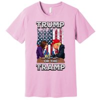 Trump Or The Tramp 2024 Vote Premium T-Shirt