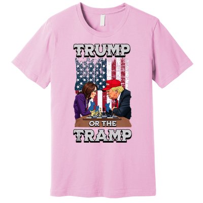 Trump Or The Tramp 2024 Vote Premium T-Shirt