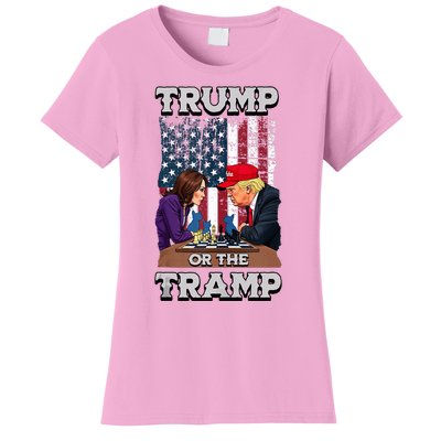 Trump Or The Tramp 2024 Vote Women's T-Shirt