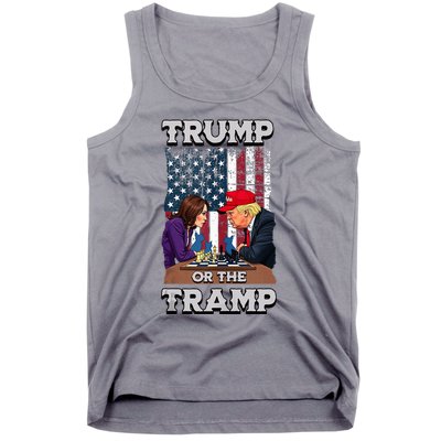 Trump Or The Tramp 2024 Vote Tank Top