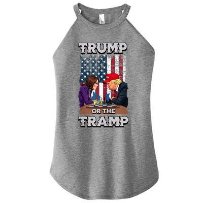 Trump Or The Tramp 2024 Vote Women's Perfect Tri Rocker Tank