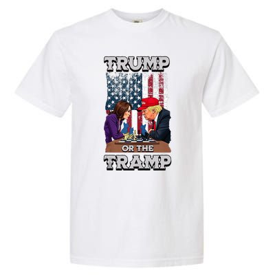 Trump Or The Tramp 2024 Vote Garment-Dyed Heavyweight T-Shirt