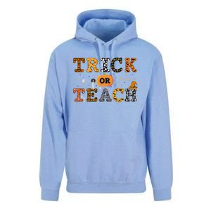 Trick Or Teach Funny School Teacher Halloween Costume Gift Unisex Surf Hoodie