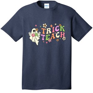 Trick Or Teach Cute Ghost Funny Teacher Halloween Costume T-Shirt