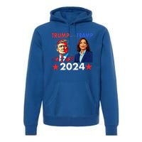 Trump Or The Tramp 2024 Vote For Trump Premium Hoodie