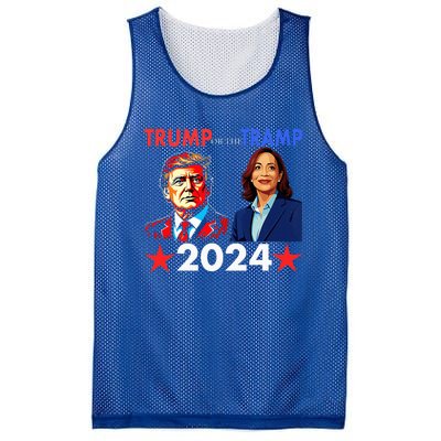 Trump Or The Tramp 2024 Vote For Trump Mesh Reversible Basketball Jersey Tank