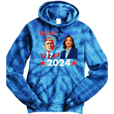 Trump Or The Tramp 2024 Vote For Trump Tie Dye Hoodie