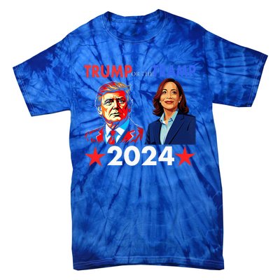 Trump Or The Tramp 2024 Vote For Trump Tie-Dye T-Shirt