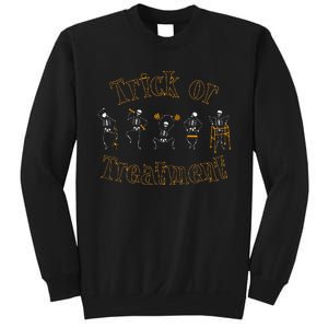 Trick Or Treatment Pt Physical Therapy Therapist Halloween Sweatshirt