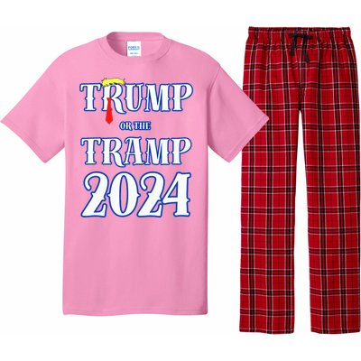 Trump Or The Tramp 2024 Vote For Trump Pajama Set