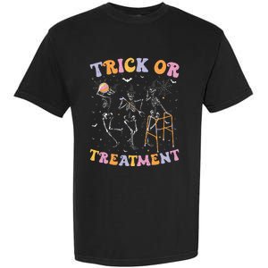 Trick Or Treatment Pt Physical Therapy Therapist Halloween Garment-Dyed Heavyweight T-Shirt