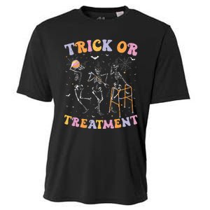 Trick Or Treatment Pt Physical Therapy Therapist Halloween Cooling Performance Crew T-Shirt