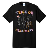 Trick Or Treatment Pt Physical Therapy Therapist Halloween Tall T-Shirt