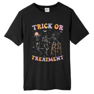 Trick Or Treatment Pt Physical Therapy Therapist Halloween Tall Fusion ChromaSoft Performance T-Shirt