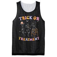 Trick Or Treatment Pt Physical Therapy Therapist Halloween Mesh Reversible Basketball Jersey Tank