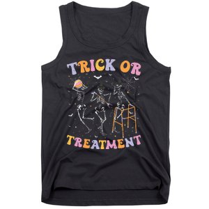 Trick Or Treatment Pt Physical Therapy Therapist Halloween Tank Top