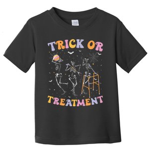 Trick Or Treatment Pt Physical Therapy Therapist Halloween Toddler T-Shirt