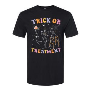 Trick Or Treatment Pt Physical Therapy Therapist Halloween Softstyle CVC T-Shirt