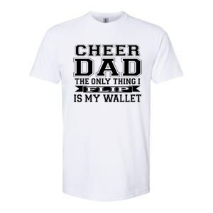 The Only Thing I Flip Is My Wallet Cheer Dad Gift Softstyle CVC T-Shirt