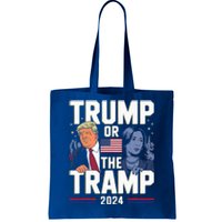 Trump Or The Tramp 2024 Vote For Trump Tote Bag