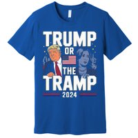 Trump Or The Tramp 2024 Vote For Trump Premium T-Shirt