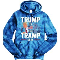 Trump Or The Tramp 2024 Vote For Trump Tie Dye Hoodie