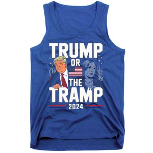 Trump Or The Tramp 2024 Vote For Trump Tank Top