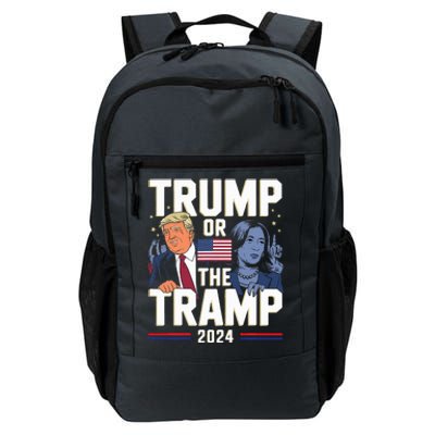 Trump Or The Tramp 2024 Vote For Trump Daily Commute Backpack