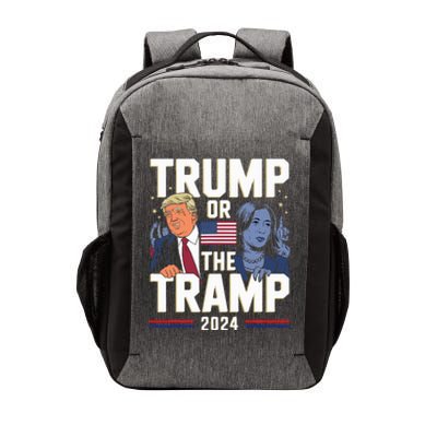 Trump Or The Tramp 2024 Vote For Trump Vector Backpack