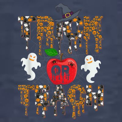 Trick Or Teach Funny Teacher Halloween Costume  Wo T-Shirt