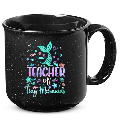 Teacher Of Tiny Mermaid Mermazing Back To School Girls Women 15oz Campfire Ceramic Mug