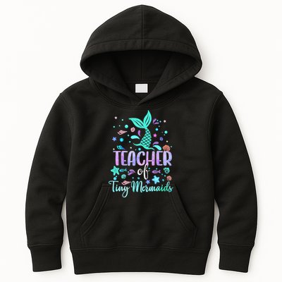 Teacher Of Tiny Mermaid Mermazing Back To School Girls Women Kids Hoodie