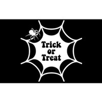 Trick Or Treat Spider Web Halloween Bumper Sticker