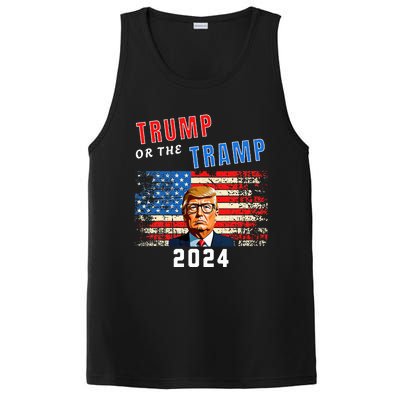 Trump Or The Tramp 2024 Vote For Trump PosiCharge Competitor Tank