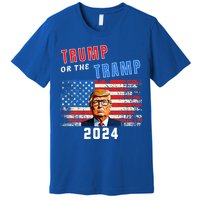 Trump Or The Tramp 2024 Vote For Trump Premium T-Shirt