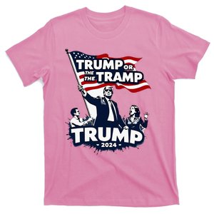 Trump Or The Tramp 2024 Vote For Trump Vance Election T-Shirt