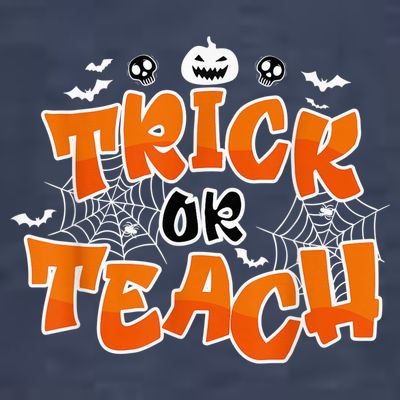 Trick Or Teach Funny Teacher Halloween Costume T-Shirt