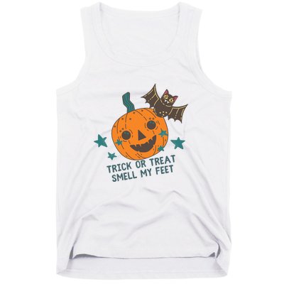 Trick Or Treat Smell My Feet Tank Top