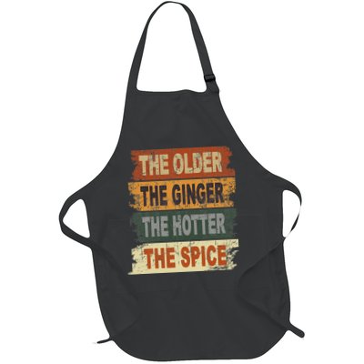 The Older The Ginger The Hotter The Spice Gift Apron