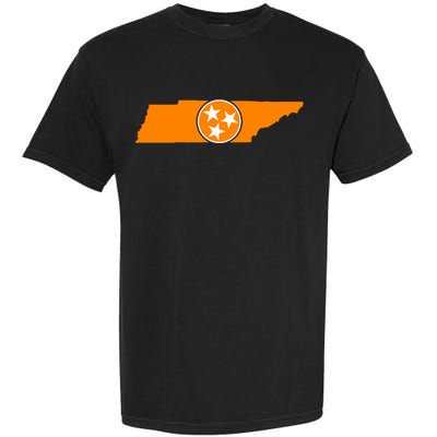 Tennessee Orange Tristar Flag State Garment-Dyed Heavyweight T-Shirt